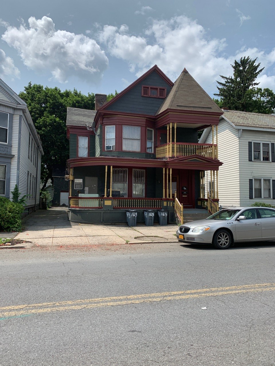 Victorian-style multi-family home we purchased